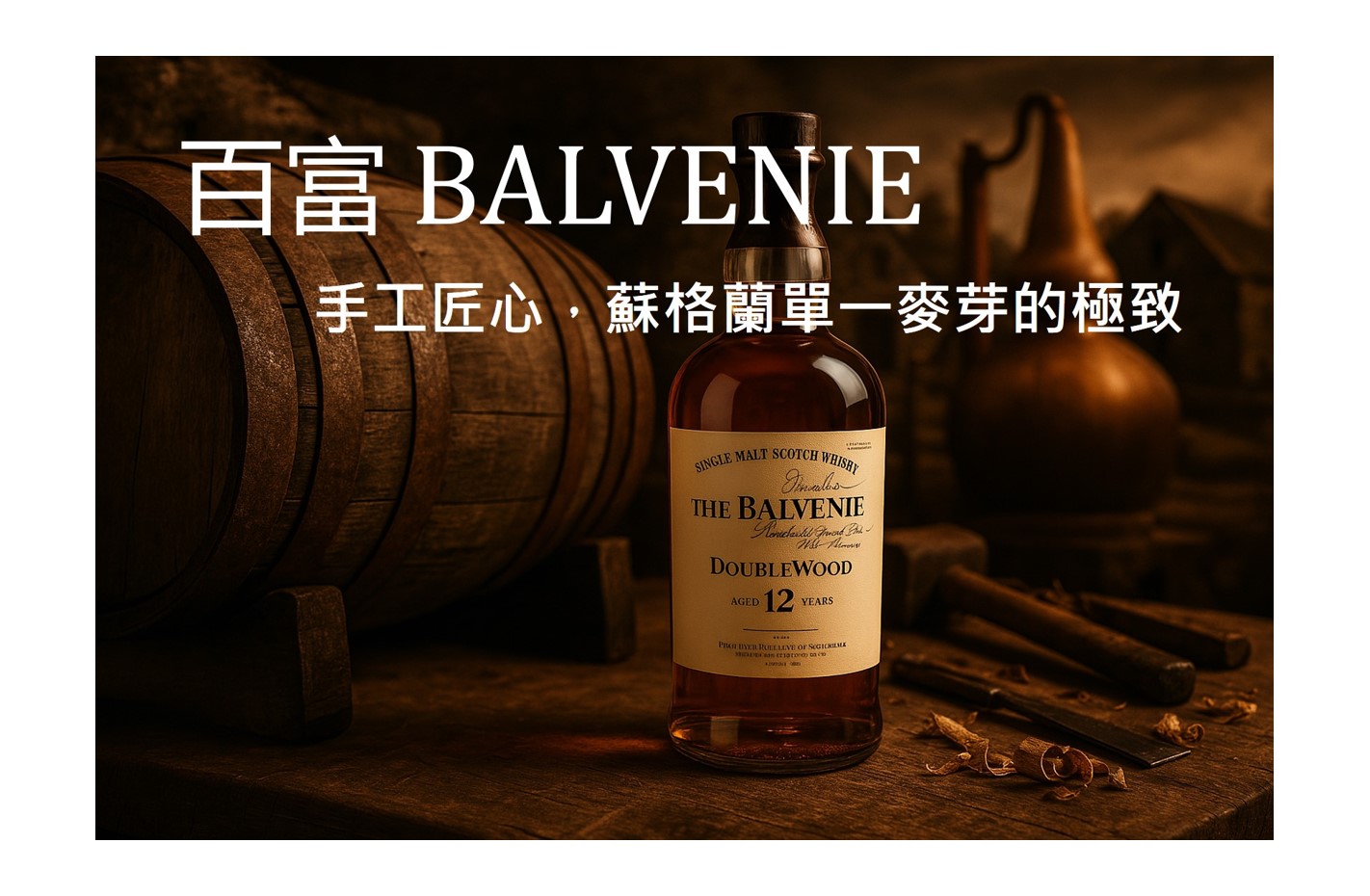 百富 Balvenie 威士忌 - 手工匠心，蘇格蘭單一麥芽的極致